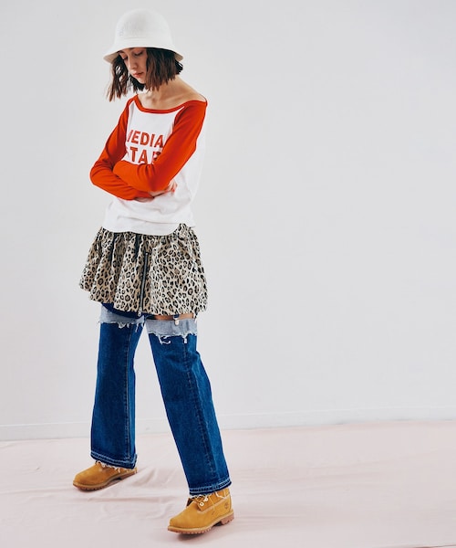 RNA(アールエヌエー)の「【KANGOL/カンゴール】E5229 BERMUDA CASUAL(帽子・レディース・ホワイト/ブラック/レッド)」の12枚目の写真