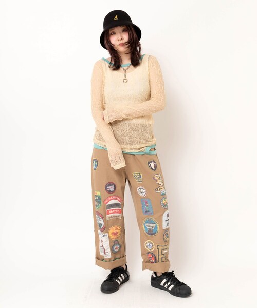 RNA(アールエヌエー)の「【KANGOL/カンゴール】E5229 BERMUDA CASUAL(帽子・レディース・ホワイト/ブラック/レッド)」の21枚目の写真
