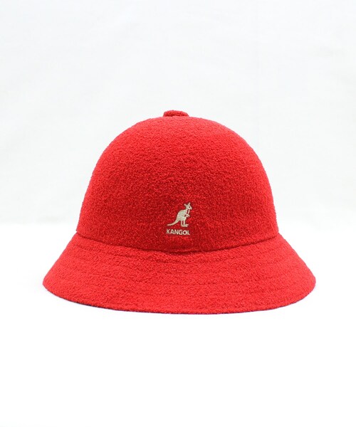 RNA(アールエヌエー)の「【KANGOL/カンゴール】E5229 BERMUDA CASUAL(帽子・レディース・ホワイト/ブラック/レッド)」の3枚目の写真