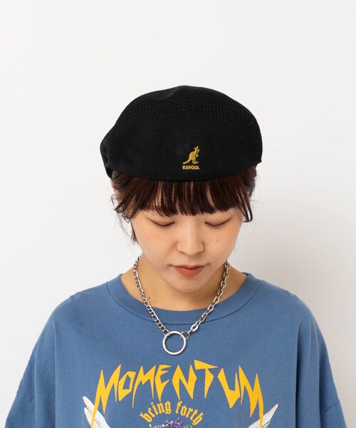 RNA(アールエヌエー)の「【KANGOL/カンゴール】E5228 TROPIC 504 VENTAIR(帽子・レディース・ブラック/オレンジ/グリーン)」の4枚目の写真