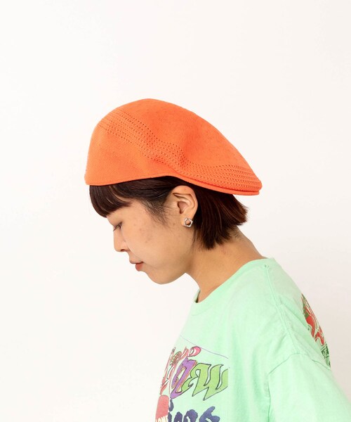 RNA(アールエヌエー)の「【KANGOL/カンゴール】E5228 TROPIC 504 VENTAIR(帽子・レディース・ブラック/オレンジ/グリーン)」の15枚目の写真