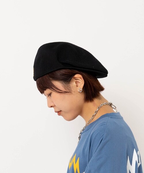 RNA(アールエヌエー)の「【KANGOL/カンゴール】E5228 TROPIC 504 VENTAIR(帽子・レディース・ブラック/オレンジ/グリーン)」の5枚目の写真