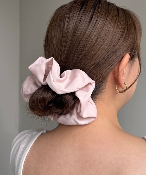 Lattice（Lattice）の「シンプルカラーシュシュ（シュシュ・レディース・ブラック/ブルー/ピンク/アイボリー・FREE）」の4枚目の写真