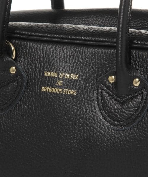 BABYLONE（バビロン）の「LEATHER STUDENT M（バッグ・ブラック(19)・フリー）」の6枚目の写真