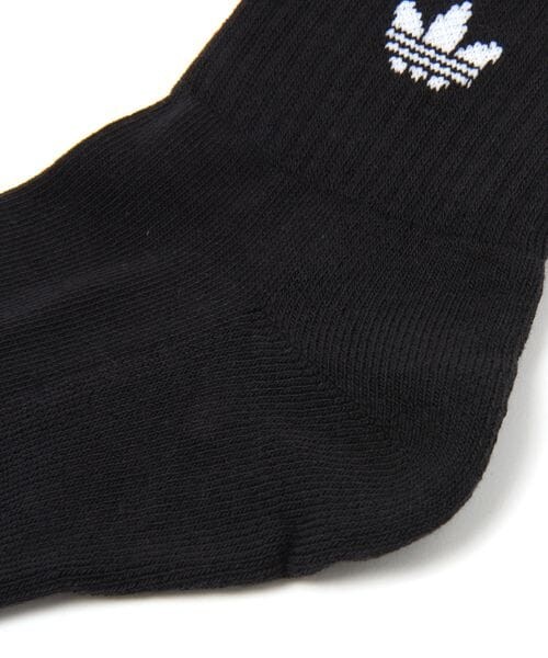 BAYFLOW（ベイフロー）の「adidas(アディダス)/MID SOX 3P（その他・レディース・ホワイト10/ブラック19・S/M）」の4枚目の写真