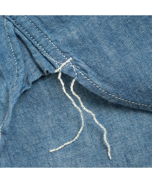 orSlow(オアスロウ)の「SS WORK SHIRT - CHAMBRAY - THE GREAT DIVIDE(その他・メンズ・other・3 (M)/4 (L)/5 (XL))」の4枚目の写真