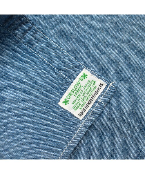 orSlow(オアスロウ)の「SS WORK SHIRT - CHAMBRAY - THE GREAT DIVIDE(その他・メンズ・other・3 (M)/4 (L)/5 (XL))」の3枚目の写真