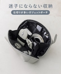 3coins | 仕切りが多いガジェットポーチ(ポーチ)
