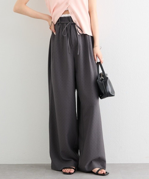 mystic（ミスティック）の「ラインストーンWベルトパンツ（）」 - WEAR