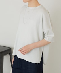 BEARDSLEY | 半袖サラッとプルオーバー(ニット/セーター)