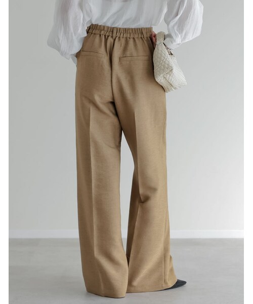 Re:EDIT(リエディ)の「ホップサックツイードストレートパンツ - パンツ通販 | 人気レディースファッション - Re:EDIT(リエディ)(その他・レディース・ブラック/グレー/ブラウン/イエローベージュ・SC/M/MT/L)」の19枚目の写真