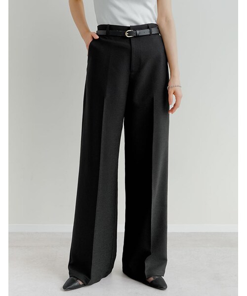 Re:EDIT(リエディ)の「ホップサックツイードストレートパンツ - パンツ通販 | 人気レディースファッション - Re:EDIT(リエディ)(その他・レディース・ブラック/グレー/ブラウン/イエローベージュ・SC/M/MT/L)」の20枚目の写真