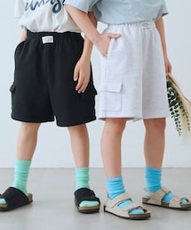 CIAOPANIC TYPY | 【KIDS】スウェットカーゴショーツ(カーゴパンツ)