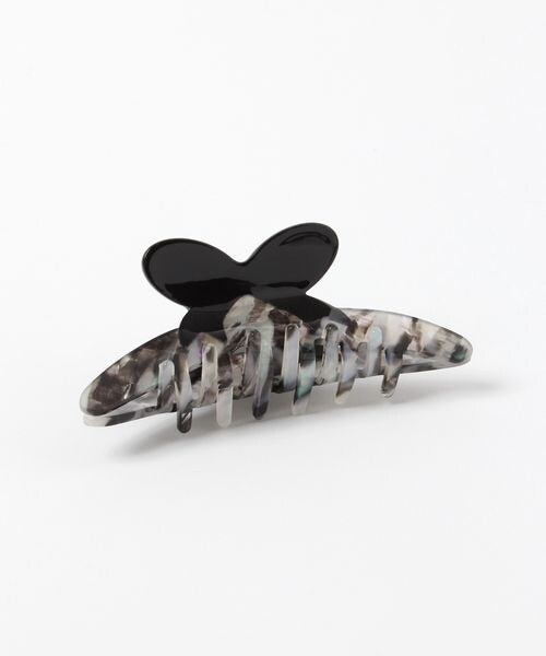 ALAND（エーランド）の「3.3 Field Trip／リボンモチーフヘアクリップ（ファッション雑貨・ブラック(19)/ピンク(20)/アイボリー(52)・F）」の4枚目の写真