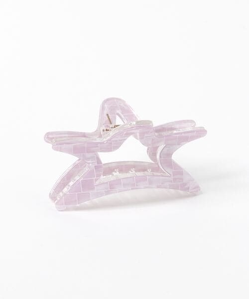 ALAND（エーランド）の「3.3 Field Trip／スターモチーフヘアクリップ（ファッション雑貨・ピンク(20)/アイボリー(52)/ブルー(80)・F）」の4枚目の写真