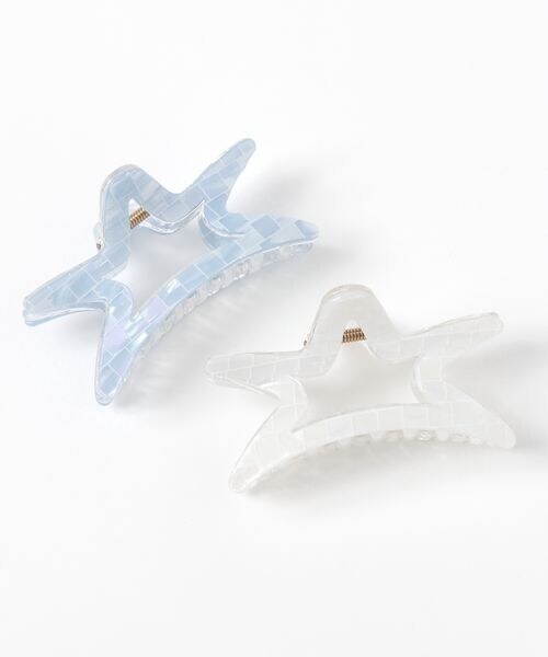 ALAND（エーランド）の「3.3 Field Trip／スターモチーフヘアクリップ（ファッション雑貨・ピンク(20)/アイボリー(52)/ブルー(80)・F）」の8枚目の写真