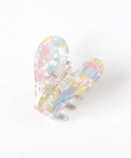 ALAND（エーランド）の「3.3 Field Trip／ハート型クリップ（ファッション雑貨・MIX(01)/ピンク(20)/アイボリー(52)・F）」の4枚目の写真