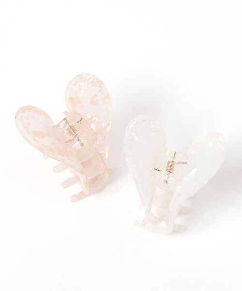 ALAND（エーランド）の「3.3 Field Trip／ハート型クリップ（ファッション雑貨・MIX(01)/ピンク(20)/アイボリー(52)・F）」の9枚目の写真