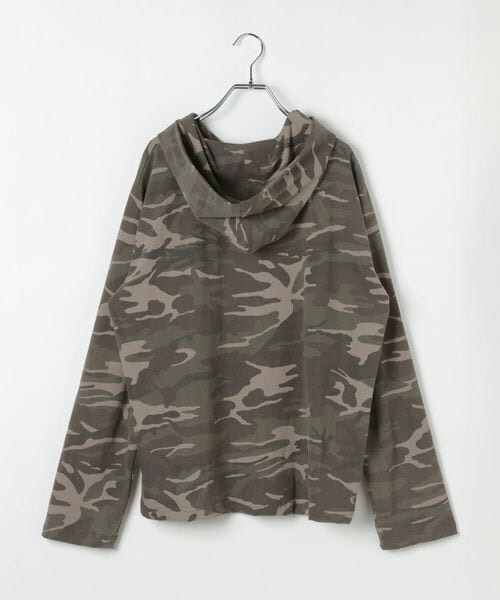 ALAND(エーランド)の「LAND MUSEUM/カモヘンリーフード(その他・チャコール(18)/カーキ(78)・F)」の9枚目の写真