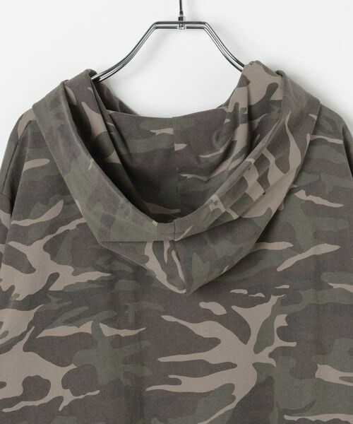 ALAND(エーランド)の「LAND MUSEUM/カモヘンリーフード(その他・チャコール(18)/カーキ(78)・F)」の10枚目の写真