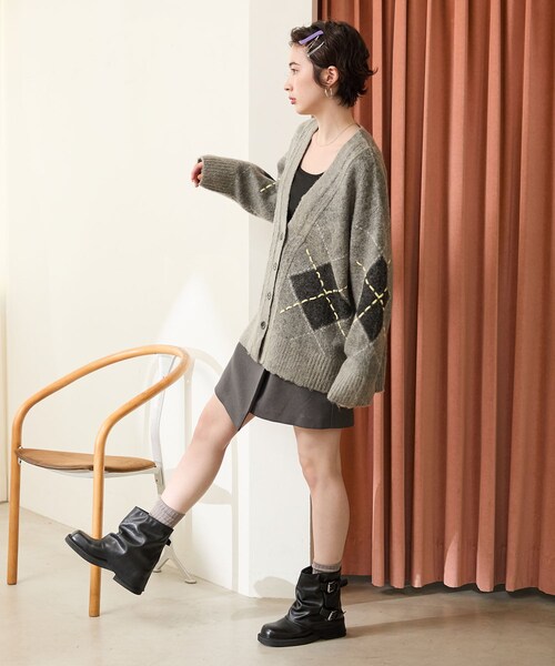 ORiental TRaffic（オリエンタルトラフィック）の「【WEB限定】エンジニア風カバーブーツ/55401（その他・レディース・ブラック・S/M/L）」の11枚目の写真