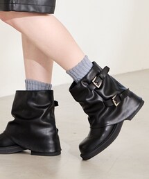 ORiental TRaffic | 【WEB限定】エンジニア風カバーブーツ/55401