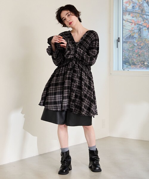 ORiental TRaffic（オリエンタルトラフィック）の「【WEB限定】エンジニア風カバーブーツ/55401（その他・レディース・ブラック・S/M/L）」の15枚目の写真