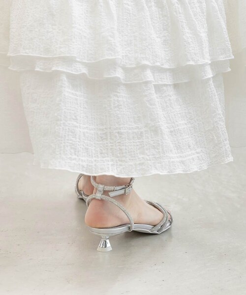 RANDA（ランダ）の「ビジュークロスストラップサンダル（その他・レディース・その他）」の6枚目の写真