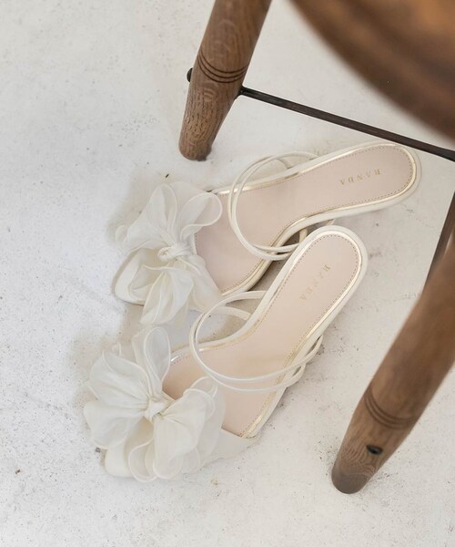 RANDA（ランダ）の「シフォンリボンミュールサンダル（その他・レディース・その他）」の16枚目の写真