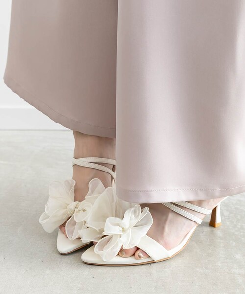 RANDA（ランダ）の「シフォンリボンミュールサンダル（その他・レディース・その他）」の17枚目の写真