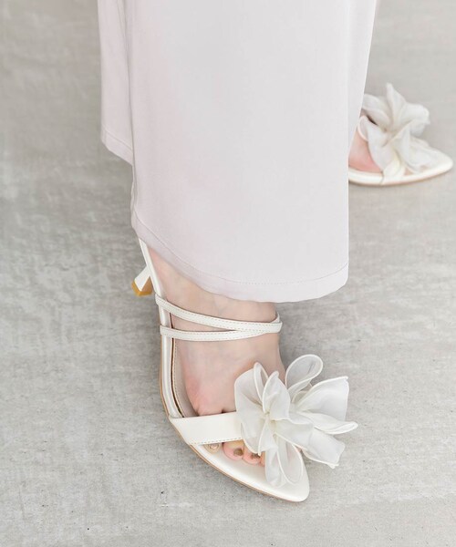 RANDA（ランダ）の「シフォンリボンミュールサンダル（その他・レディース・その他）」の18枚目の写真