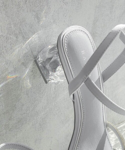 RANDA（ランダ）の「クリアヒールビジューストラップサンダル（その他・レディース・その他）」の16枚目の写真