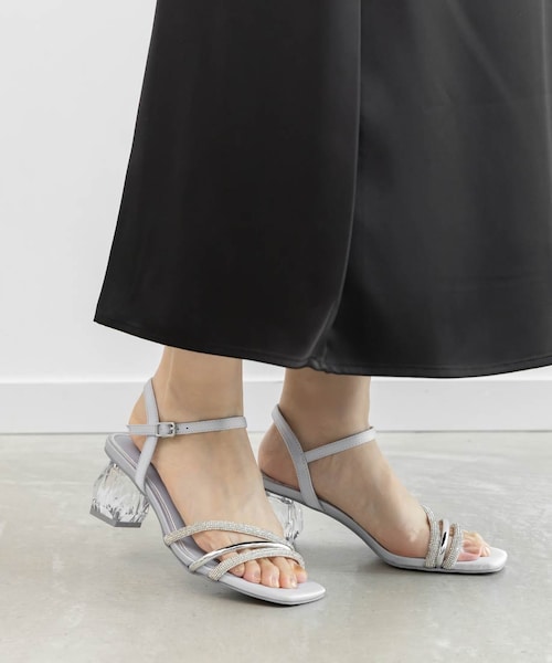 RANDA（ランダ）の「クリアヒールビジューストラップサンダル（その他・レディース・その他）」の17枚目の写真