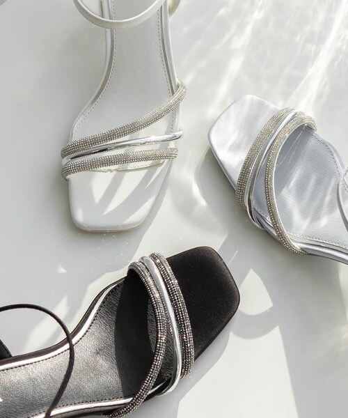 RANDA（ランダ）の「クリアヒールビジューストラップサンダル（その他・レディース・その他）」の10枚目の写真