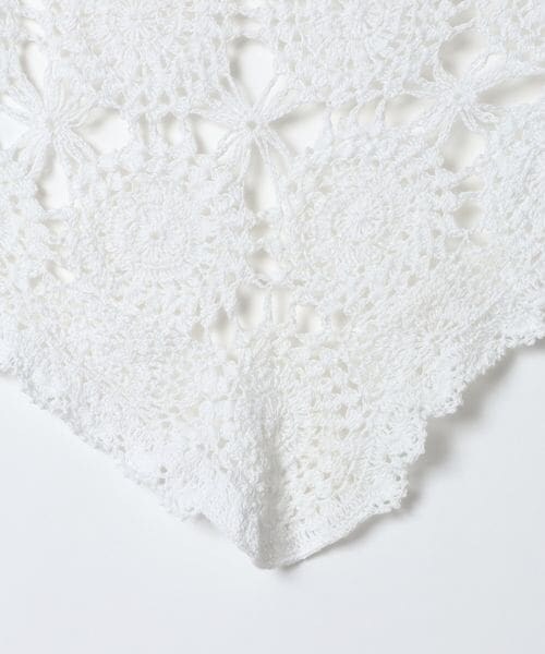 JEANASIS（ジーナシス）の「Crochet Babushka（その他・オフホワイト(05)/ブラック(09)・FREE）」の13枚目の写真