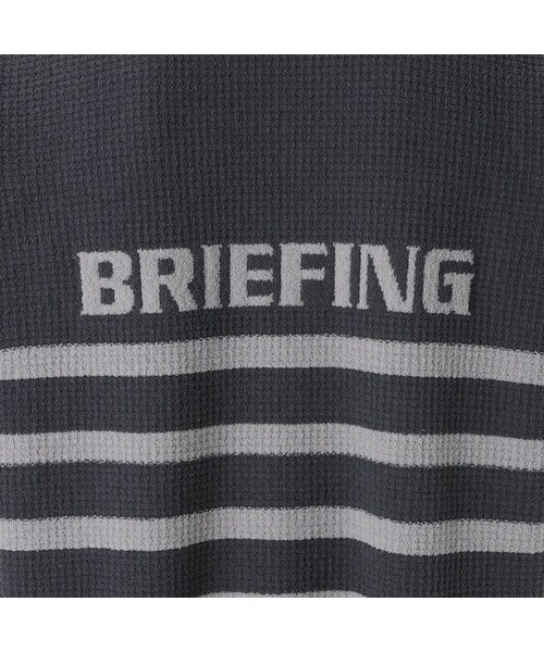 BRIEFING（ブリーフィング）の「LW THERMAL STRIPE KNIT T-SHIRT（その他・NAVY/CHARCOAL/SAGE GREEN・S/M/L）」の10枚目の写真