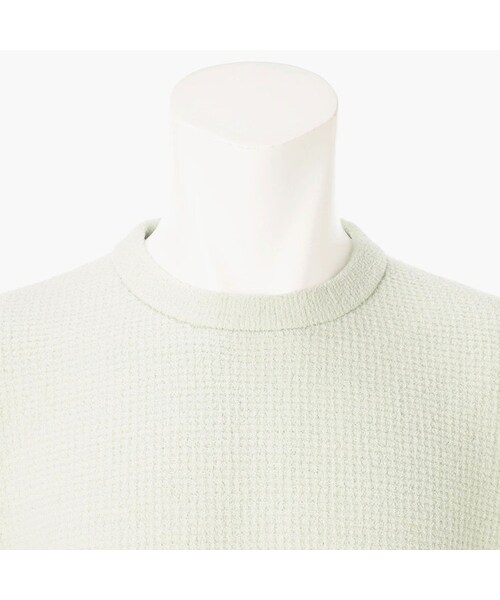 BRIEFING（ブリーフィング）の「LW THERMAL STRIPE KNIT T-SHIRT（その他・NAVY/CHARCOAL/SAGE GREEN・S/M/L）」の17枚目の写真