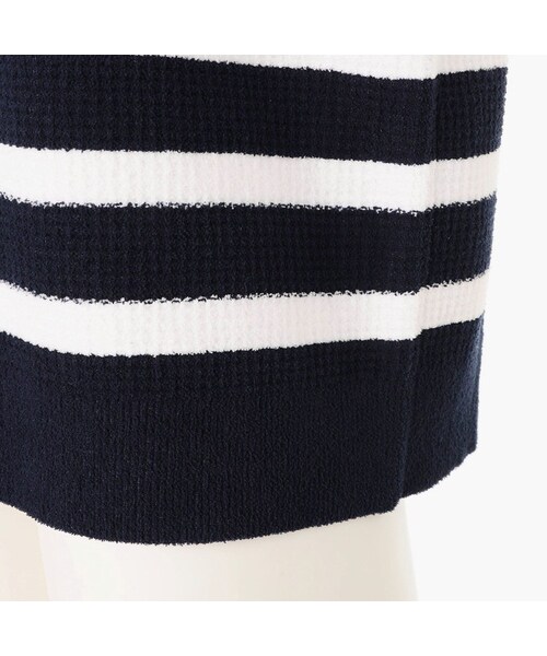 BRIEFING（ブリーフィング）の「LW THERMAL STRIPE KNIT T-SHIRT（その他・NAVY/CHARCOAL/SAGE GREEN・S/M/L）」の7枚目の写真