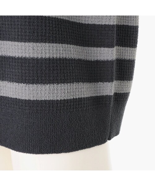 BRIEFING（ブリーフィング）の「LW THERMAL STRIPE KNIT T-SHIRT（その他・NAVY/CHARCOAL/SAGE GREEN・S/M/L）」の13枚目の写真