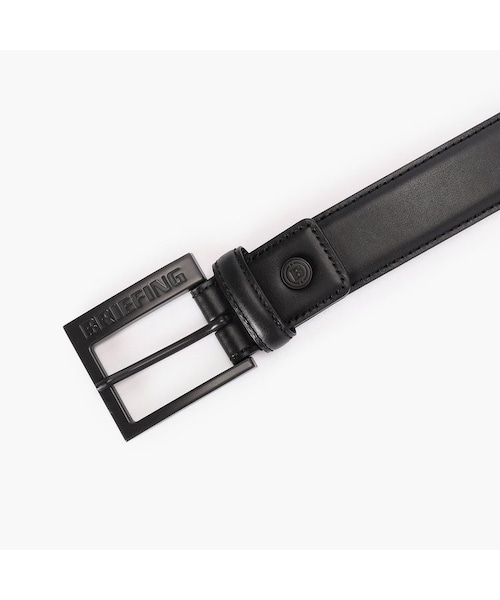 BRIEFING（ブリーフィング）の「SQUARE BUCKLE LEATHER BELT（その他・BLACK/WHITE・FREE）」の2枚目の写真