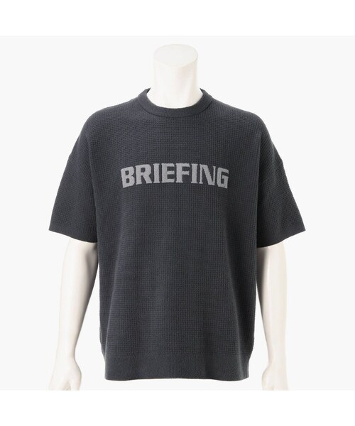 BRIEFING(ブリーフィング)の「LW THERMAL KNIT T-SHIRT(その他・SAGE GREEN/CHARCOAL/NAVY・S/M/L)」の1枚目の写真