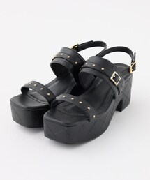 one after another NICE CLAUP | ビジューベルトサンダル(その他シューズ)