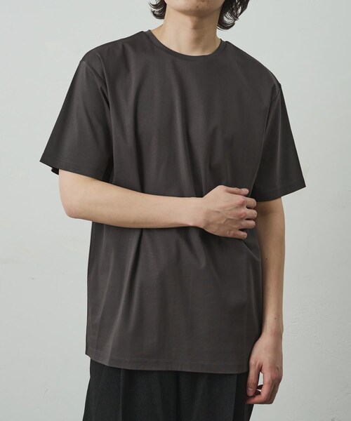 COLONY 2139(コロニートゥーワンスリーナイン)の「【リバイバル】スマートクルーネック半袖Tシャツ(Tシャツ/カットソー・メンズ・チャコールグレー/ホワイト/ブラック・S/L/M)」の1枚目の写真