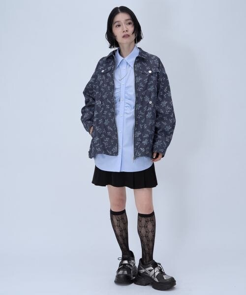 HARE（ハレ）の「ベルトデザインメッシュスニーカー（その他・ブラック09/シルバー10・M/L）」の14枚目の写真