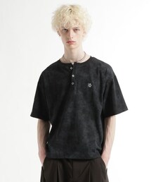 HARE | ピグメントロゴヘンリーカット