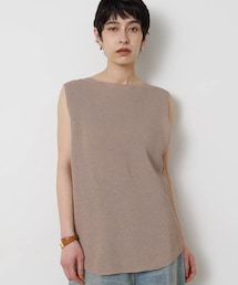 Whim Gazette | ペーパーノースリーブニット(ニット/セーター)