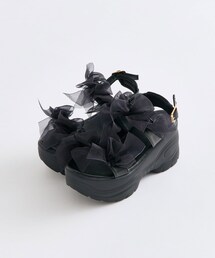 OLIVE des OLIVE | メニーリボン厚底スポサン(その他シューズ)