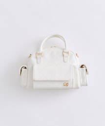 OLIVE des OLIVE | マルチポケットステッチボストンバッグ(ショルダーバッグ)