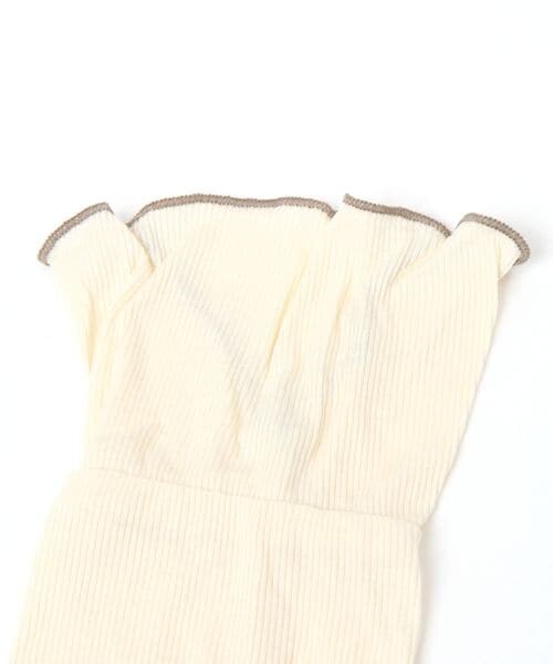 LAKOLE（ラコレ）の「リブアームカバー（その他・グレー(15)/アイボリー(52)・F）」の6枚目の写真