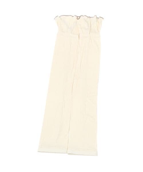 LAKOLE（ラコレ）の「リブアームカバー（その他・グレー(15)/アイボリー(52)・F）」の2枚目の写真